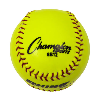 Champion Sports SB12 Optic Yellow Syntex Cover Sof