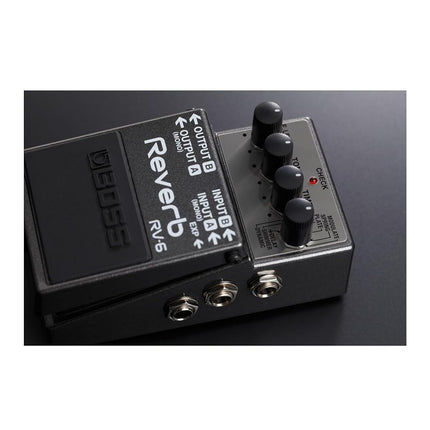 BOSS RV-6 Reverb Guitar Pedal, Eight Sound Modules, Top-Level Reverb Tones with Simple Controls