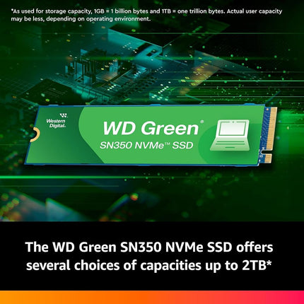 WD Western Digital Green SN350 NVMe SSD 250GB M.2 2280