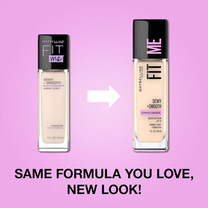 Maybelline Fit Me Dewy + Smooth Foundation 30ml - 240 Golden Beige
