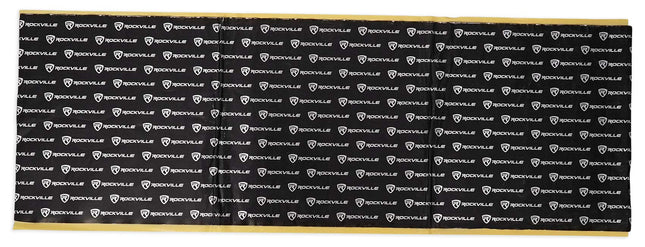 Rockville Rockmat RM12-B 12 Sq Ft Sound Dampening/Deadening Butyl Rubber Car Kit