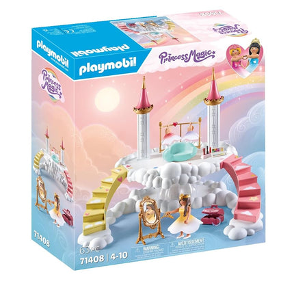 Playmobil 71408 Rainbow Castle: Dressing Room Cloud, FAiry-Tale Magical World, Fun Imaginative Role Play, PlaySets Suitable for Children Ages 4+