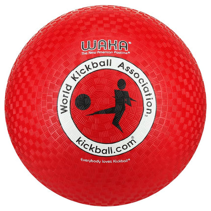WAKA Official Kickball - Adult 10, Red