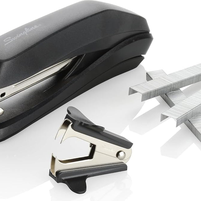Swingline Stapler Value Pack, Standard Stapler, 15 Sheet Capacity, Includes Staples and Staple Remover, Black (54567)