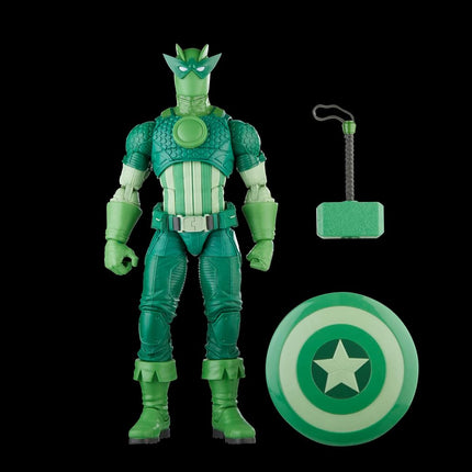 AVENGERS Marvel Hasbro Legends Series Super-Adaptoid Avengers 60th Anniversary Collectible 12 Inch Tall Action Figure, 6 Inch Figure Scale