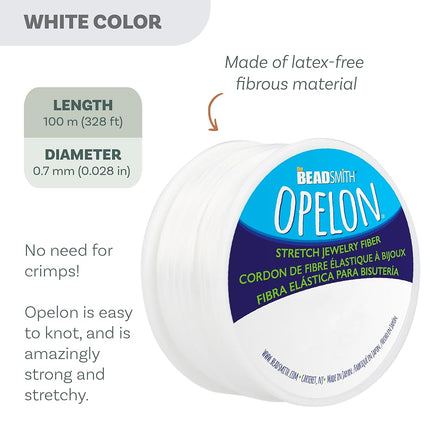 The Beadsmith Opelon Stretch Cord