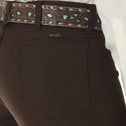 Wrangler Men's Wrancher Dress Jean Jeans, Brown, 38W / 32L