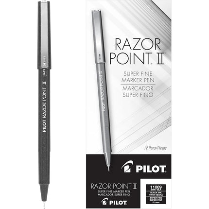 Pilot Razor Pointr II Pen, Black Ink Fountain Pen � Fountain Pens (Black Ink)