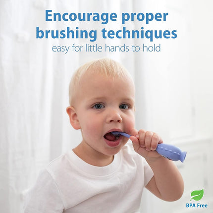 Dr. Brown’s ToothScrubber Toddler Monster Purple