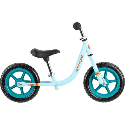Retrospec Cub 2 Toddler 12" Balance Bike, 18 Months - 3 Years Old, No Pedal Beginner Kids Bicycle for Girls & Boys, Flat-Free Tires, Adjustable Seat, & Durable Frame