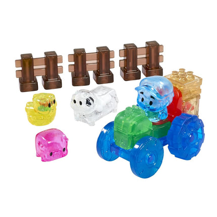 Jelly Blox - Farm Set | Squishy is More Fun! | Unique Squishy Building System | for Ouch-Free, Open, Imaginative Play | for Boys and Girls Ages 2+