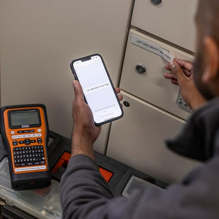 Brother PT-E560BTVP P-Touch Edge Handheld Industrial Label Printer with Bluetooth and Dual auto-Cutter (up to 24mm Labels)