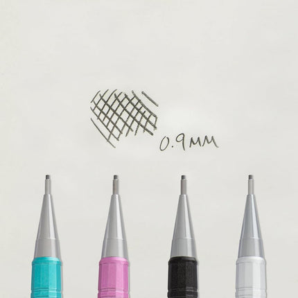 Pentel Sharp Mechanical Pencil, (0.9mm), Metallic Graphite Barrel, Box of 12 (P209MN)