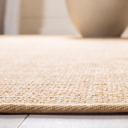 Martha Stewart x SAFAVIEH Area Rug Collection - 2'3" x 8' Runner, Natural Brown, Sisal & Jute, Farmhouse Style, Ideal for Living Room, Bedroom, Foyer, Hallway (MSR9501A)