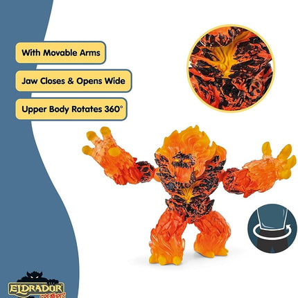Schleich Eldrador - Lava Smasher Toy Figurine - Kids Ages 7+ | 70145