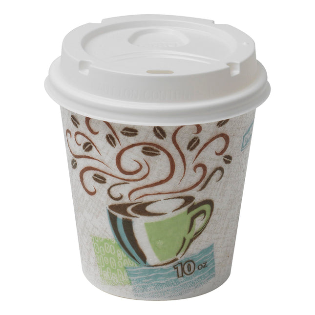 Dixie PerfecTouch Paper Hot Cups and Lids Combo, 1
