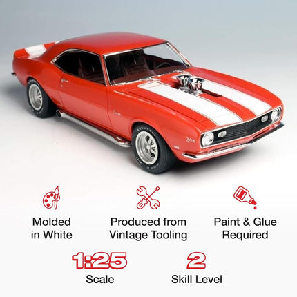 AMT 1:25 Scale 1968 Chevy Camaro Z/28 Model Kit
