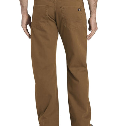 Dickies Men's Tough Max Duck 5-Pocket Pant, Stonewashed Slate, 38W x 30L