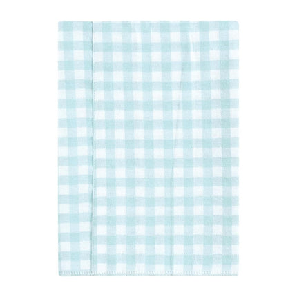 Hudson Baby Unisex Baby Flannel Burp Cloth 7pk, Citrus Mint, One Size