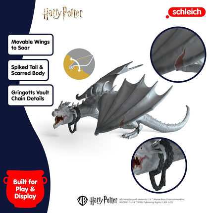 Schleich Harry Potter - 3Pc Ukrainian Ironbelly - Kids Ages 5+ | 13995