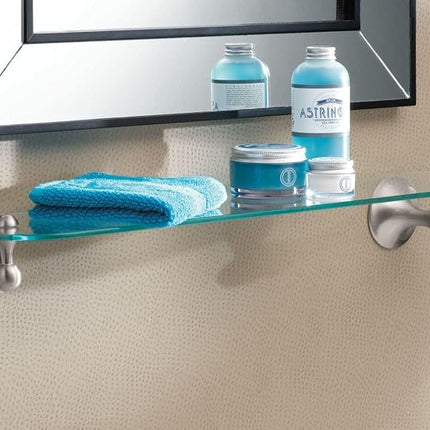 Moen DN7790BN Lounge Bathroom Vanity Shelf, Brushed Nickel