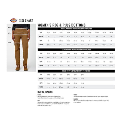 Dickies Women's Relaxed Cargo Pant,Black,14