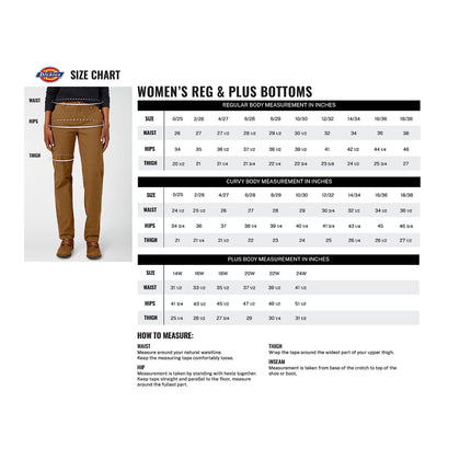 Dickies Womens Flex Slim Fit Pants, Dark Navy, 16