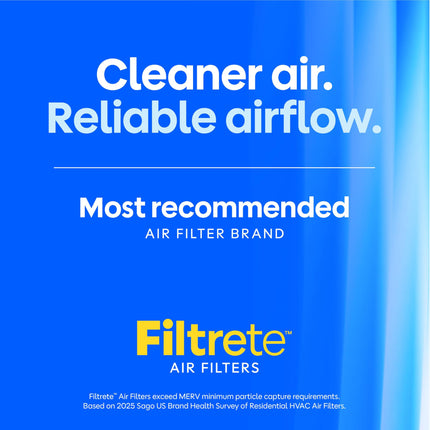 Filtrete Filtro de aire para horno de CA reductor AD56-6pk-1e, 17.5 x 29.5 x 1, paquete de 6