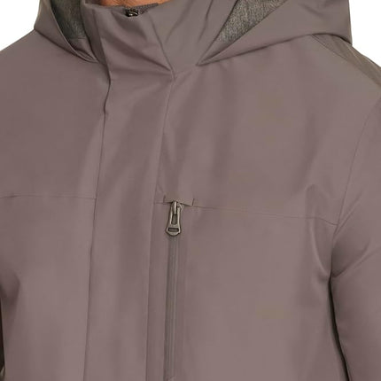 Veste parka à manches courtes Cole Haan pour homme, Gris, XXL