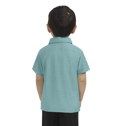Polo de performance Hurley pour garçons, Vert bruyère Harbor, 3T