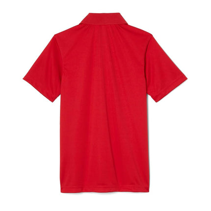 French Toast Unisex Adult Moisture Wicking Sport Polo, Red, XXL