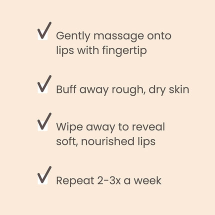 Burts Bees Conditioning Lip Scrub for Women 0.25 oz Scrub, Yellow, Brown