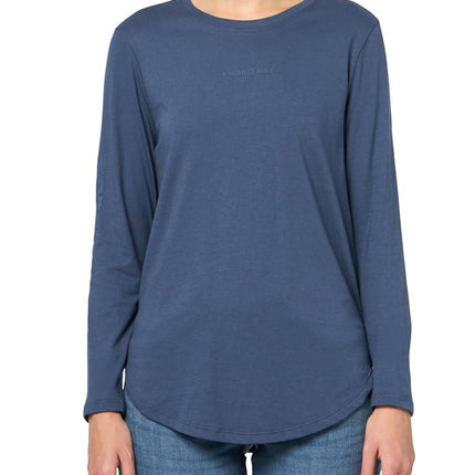 Under Armour Women's Project Rock Long Sleeve T Shirt, (044) Downpour Gray / / Downpour Gray, S
