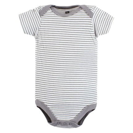 Hudson Baby Baby Bodysuits de algodón, estampados Into the Woods, 18-24 meses