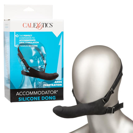 CalExotics Accommodator Silicone Dong, 5.5 Inch Pr