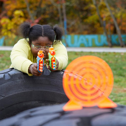 Nerf Elite Face Off Dart Gun With Target