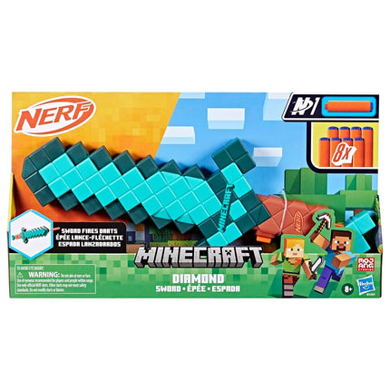 Nerf NER Minecraft Diamond Sword