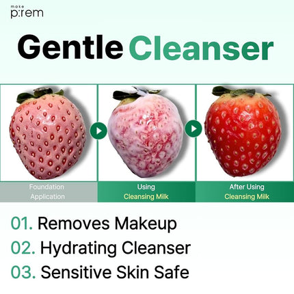 MAKE P: REM Safe Me. Relief Moisture Cleansing Milk