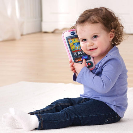 VTech Touch & Swipe Baby Phone - Pink