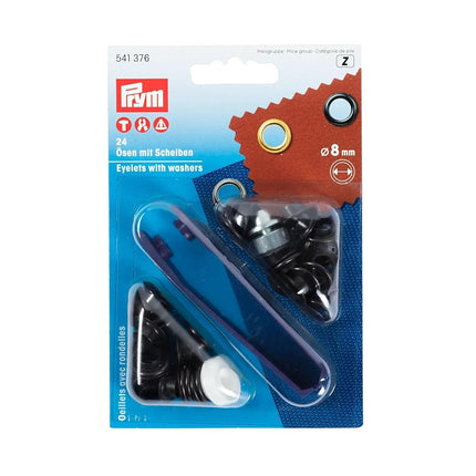 Prym - Prym Bronze (8mm) Eyelets and Washers - 1 C