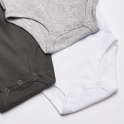 Carter's Baby Shirt, White/Grey, 6 Months