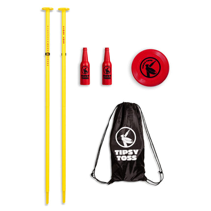 GoSports Tipsy Toss Game Set - Flying Disc Bottle 