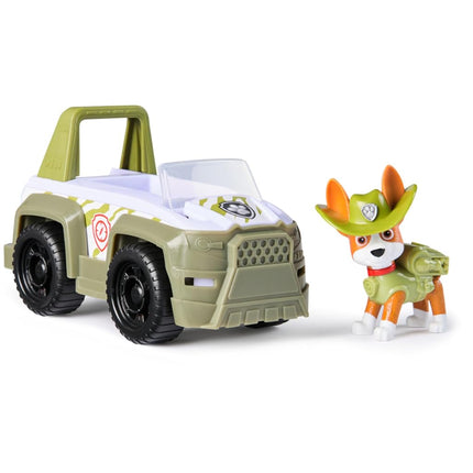 PAW Patrol, Tracker’s Jungle Rescue Vehicle, Toy Truck with Collectible Action Figure, Sustainably Minded Kids Toys for Boys & Girls Ages 3 and Up