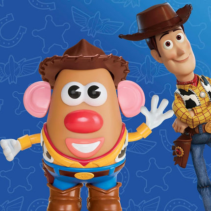 Potato Head Toy Story Woody Tater Set with 1 Potato Body and 12 Accessories, Toddler and Preschool Toys for Girls and Boys Ages 2+