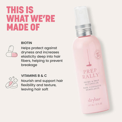 Drybar Prep Rally Prime & Prep Detangler con aroma a Coco Colada