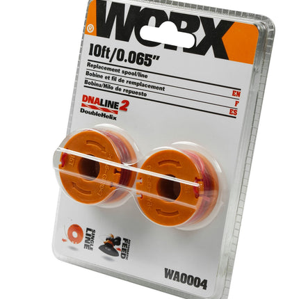 WORX WA0004 (2) Replacement Trimmer Line for Select Cordless String Trimmers