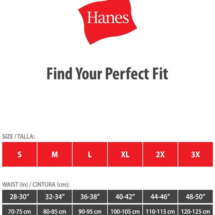 Hanes Men's Boxer Briefs, Cool Dri Moisture-Wicking Underwear, Cotton No-Ride, Multi-Packs Available, 6-Pack Black/Gray, 3XL (Pack of 6)