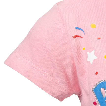 Paw Patrol Everest Skye Rubble Chase Marshall Toddler Girls T-Shirt Light Pink 2T