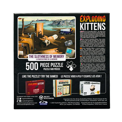 Exploding Kittens Slothness of Memory Jigsaw Puzzle, 500 Pieces