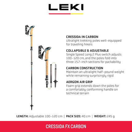 Wmn's Cressida FX Carbon Poles
